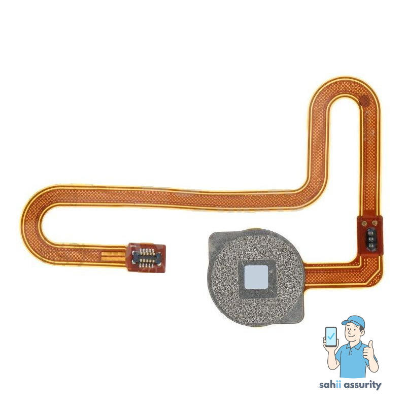 Fingerprint Sensor with Flex Cable for Xiaomi Redmi Note 8 Blue thumbnail
